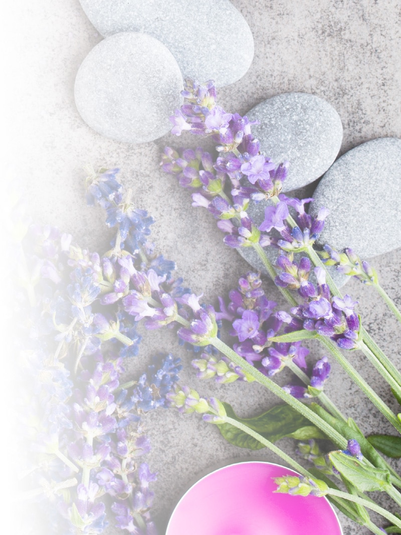 rocks-lavender Sirius Med Spa